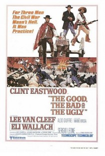 1966 The Good The Bad and the Ugly il buono brutto cattivo Movie Film Cinema Poster Art Advance Teaser Theatrical