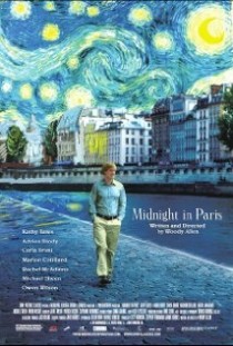 2011 Midnight in Paris Movie Film Cinema Poster Art Advance Teaser Theatrical