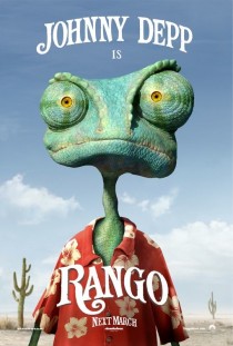 2011 Rango Movie Film Cinema Poster Art Advance Teaser Theatrical