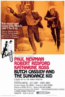 1969 Butch Cassidy and the Sundance Kid Movie Film Cinema Poster Art Advance Teaser Theatrical