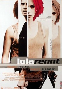 1998 Run Lola Run rennt Movie Film Cinema Poster Art Advance Teaser Theatrical