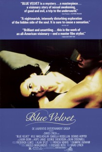 1986 Blue Velvet Movie Film Cinema Poster Art Advance Teaser Theatrical