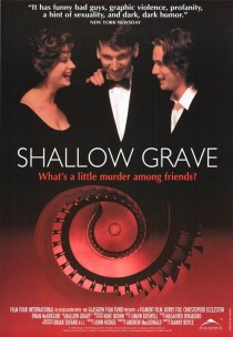 1994 Shallow Grave Movie Film Cinema Poster Art Advance Teaser Theatrical