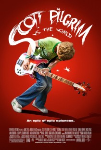 Original Large Theatrical Movie Poster Art Cinema Film 2010 Scott Pilgrim vs. the World